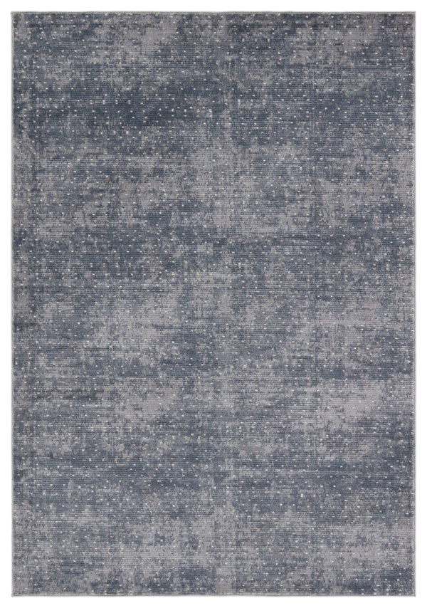 Jaipur Living Sundar Melora Sud10 Powerloomed Machinemade 60% Polypropylene 40% Polyester Abstract Dots Indoor Rug Blue, Cream 60% Polypropylene 40% Polyester Rug155978