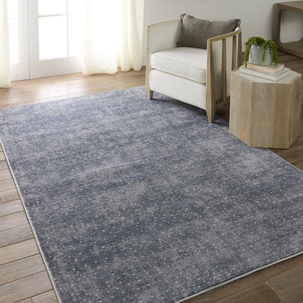 Jaipur Living Sundar Melora Sud10 Powerloomed Machinemade 60% Polypropylene 40% Polyester Abstract Dots Indoor Rug Blue, Cream 60% Polypropylene 40% Polyester Rug155978