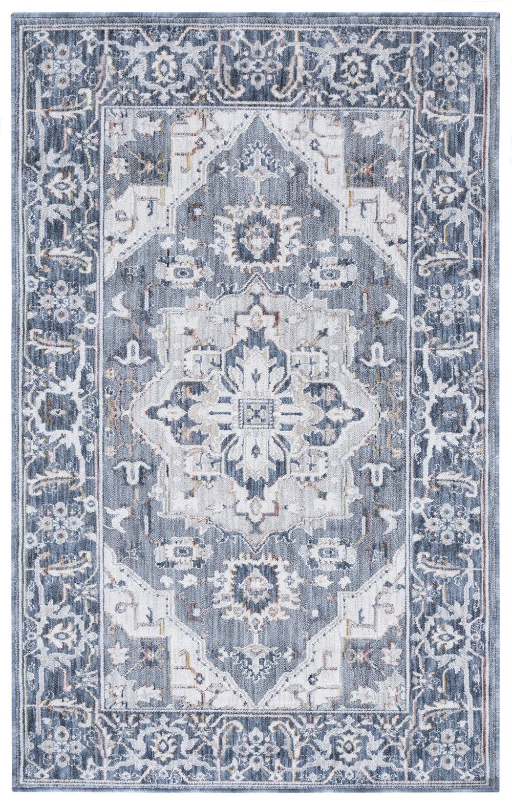 Safavieh Sutton Stylish Space Dyed Polyester Rug In Modern Grey And Navy For Chic Home Decor Solutions Grey ,Navy Space Dyed Polyester Sut102f-28