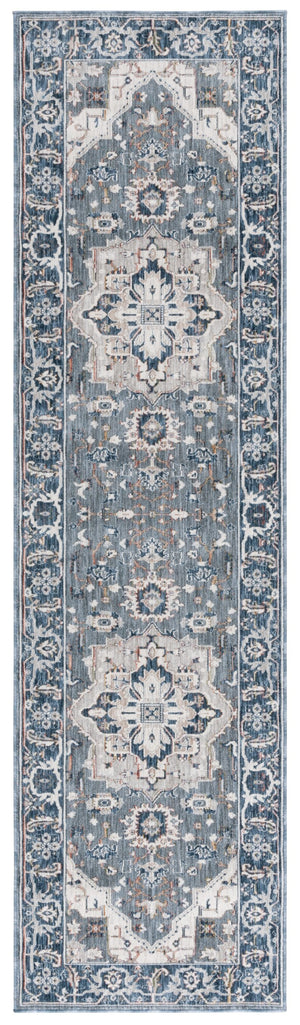 Safavieh Sutton Stylish Space Dyed Polyester Rug In Modern Grey And Navy For Chic Home Decor Solutions Grey ,Navy Space Dyed Polyester Sut102f-28