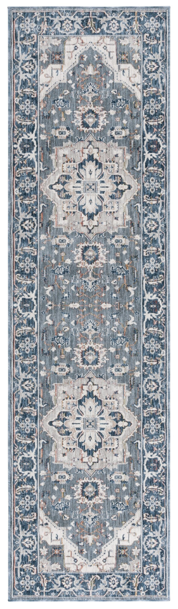 Safavieh Sutton Stylish Space Dyed Polyester Rug In Modern Grey And Navy For Chic Home Decor Solutions Grey ,Navy Space Dyed Polyester Sut102f-28