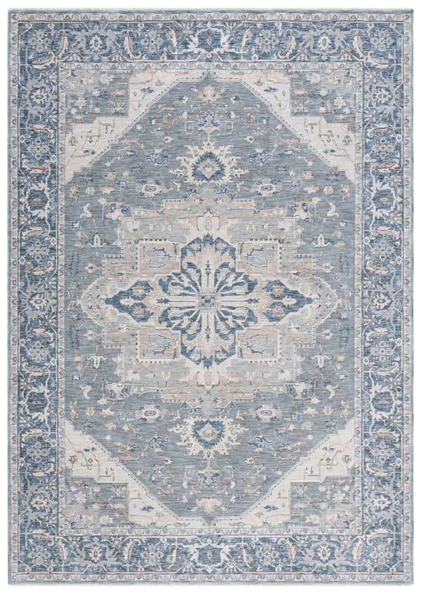 Safavieh Sutton Stylish Space Dyed Polyester Rug In Modern Grey And Navy For Chic Home Decor Solutions Grey ,Navy Space Dyed Polyester Sut102f-28