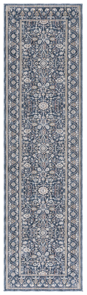 Safavieh Sutton Stylish Space Dyed Polyester Rug – Elevate Your Home Décor With Timeless Elegance Navy ,Beige Space Dyed Polyester Sut103n-24