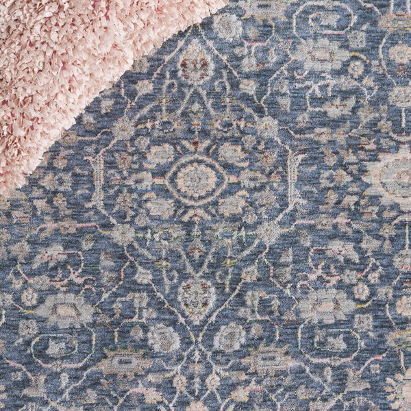 Safavieh Sutton Stylish Space Dyed Polyester Rug – Elevate Your Home Décor With Timeless Elegance Navy ,Beige Space Dyed Polyester Sut103n-24