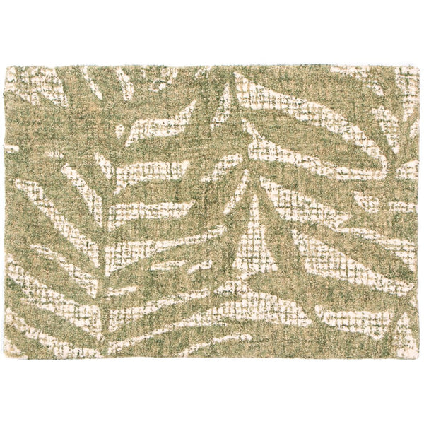 Trans Ocean Liora Manne Savannah Indoor Area Rug - Luxurious Hand-tufted Wool Botanical Design For Elegance Sage Wool Pile Svh23950016