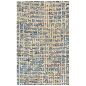 Trans Ocean Liora Manne Savannah Grid Indoor Area Rug - Chic Hand-tufted Wool Design For Modern Living Spaces Blue Wool Pile Svh46951204