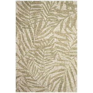 Trans Ocean Liora Manne Savannah Indoor Area Rug - Luxurious Hand-tufted Wool Botanical Design For Elegance Sage Wool Pile Svh46950016