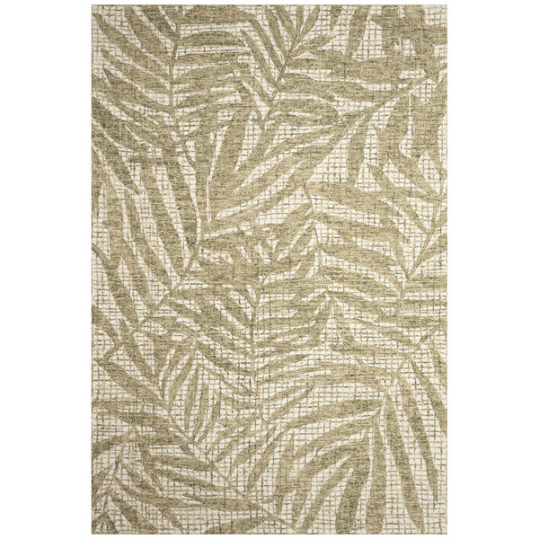 Trans Ocean Liora Manne Savannah Indoor Area Rug - Luxurious Hand-tufted Wool Botanical Design For Elegance Sage Wool Pile Svh46950016