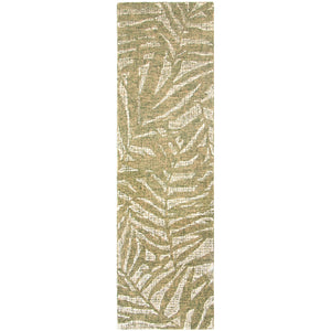Trans Ocean Liora Manne Savannah Indoor Area Rug - Luxurious Hand-tufted Wool Botanical Design For Elegance Sage Wool Pile Svhr8950016