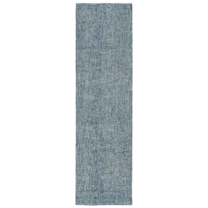 Trans Ocean Liora Manne Savannah Fantasy Indoor Hand Tufted Wool Area Rug - Soft, Textured Casual Accent Piece Blue Wool Pile Svhr8950303