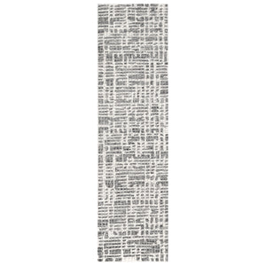 Trans Ocean Liora Manne Savannah Grid Indoor Area Rug - Chic Hand-tufted Wool Design For Modern Living Spaces Grey Wool Pile Svhr8951247