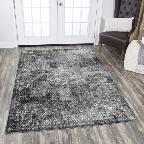 Alora Decor Swagger Ivory Medallion Runner 2'3"X7'7" Power-Loomed Polypropylene Rug, Stain-Resistant, Durable SWGSW100633062377