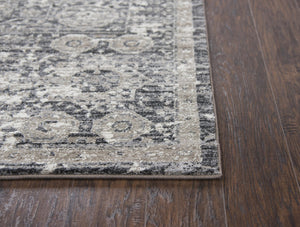 Alora Decor Swagger Distressed Medallion Runner Rug 2'3"X7'7" - Power-Loomed Rizlon Polypropylene, Durable Plush SWGSW101033552377