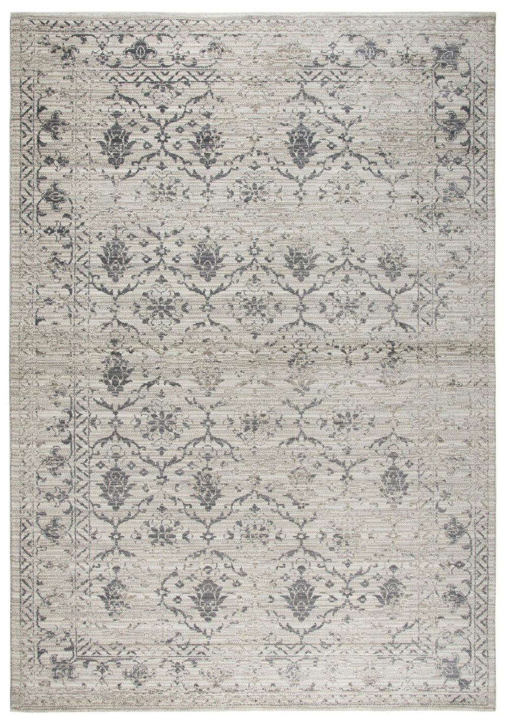 Alora Decor Swagger Transitional Beige Medallion Floral Rug - Power-Loomed Polypropylene, Durable Low-Maintenance Appeal 3'3" x 5'3" SWGSW101455043353