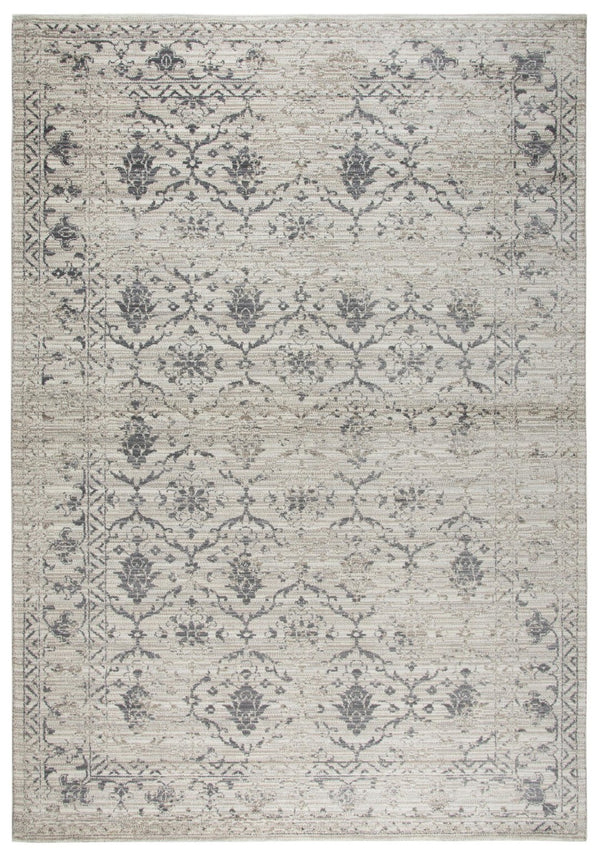 Alora Decor Swagger Transitional Beige Medallion Floral Rug - Power-Loomed Polypropylene, Durable Low-Maintenance Appeal 3'3" x 5'3" SWGSW101455043353