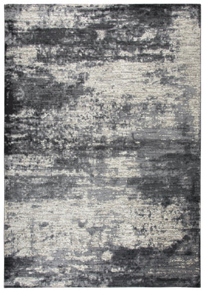 Alora Decor Swagger Contemporary Abstract Brown Taupe Slate Rug — Power-Loomed Rizlon Polypropylene, Durable Urban Chic 6'7" x 9'6" SWGSW101742TA6796