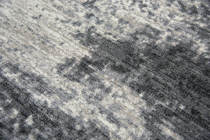 Alora Decor Swagger Contemporary Abstract Brown Taupe Slate Rug — Power-Loomed Rizlon Polypropylene, Durable Urban Chic 6'7" x 9'6" SWGSW101742TA6796