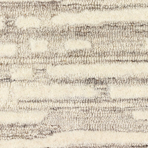 Trans Ocean Liora Manne Madison Shadow Area Rug 2' X 7'6" - Hand Tufted Wool With Stylish Transitional Stripes Natural Wool Mair8956012