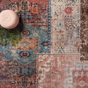 Jaipur Living Vibe by Jaipur Living Presia Turkish Medallion Polyester Indoor Outdoor Performance Rug 8'X10' RUG150714