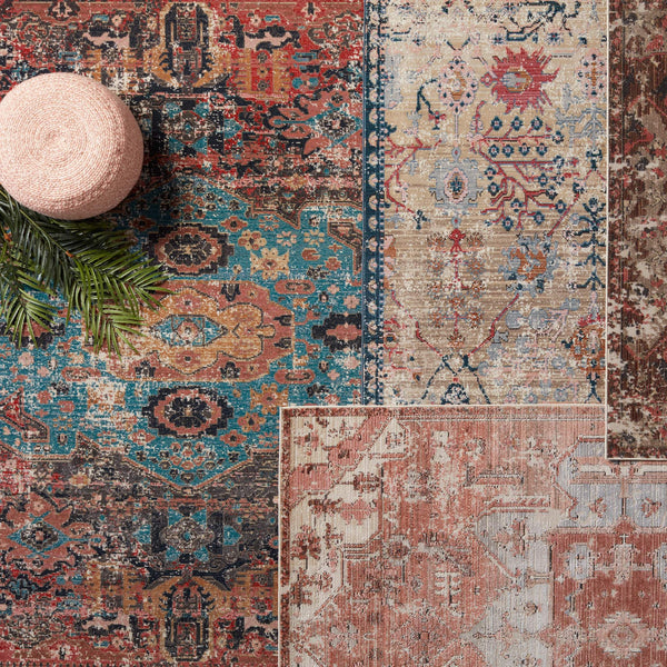 Jaipur Living Vibe by Jaipur Living Presia Turkish Medallion Polyester Indoor Outdoor Performance Rug 8'X10' RUG150714