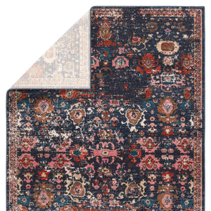 Jaipur Living Vibe by Jaipur Living Azura Polyester Oriental Floral Indoor Outdoor Performance Rug 2'6"X8' RUG150694
