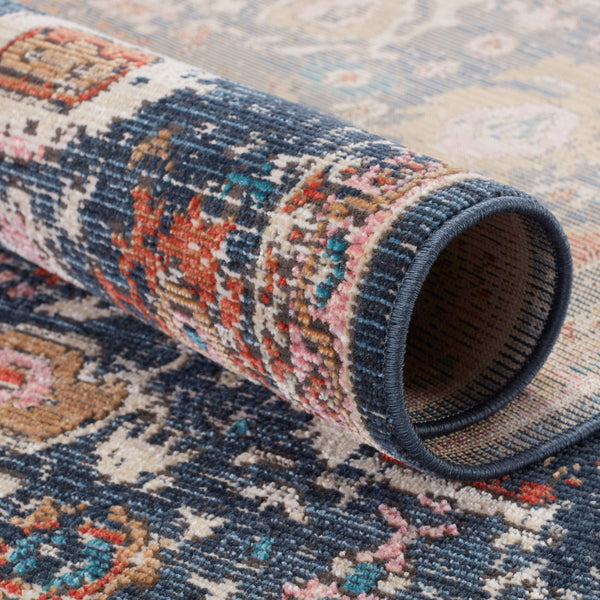 Jaipur Living Vibe by Jaipur Living Azura Polyester Oriental Floral Indoor Outdoor Performance Rug 2'6"X8' RUG150694