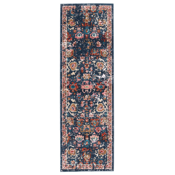 Jaipur Living Vibe by Jaipur Living Azura Polyester Oriental Floral Indoor Outdoor Performance Rug 2'6"X8' RUG150694