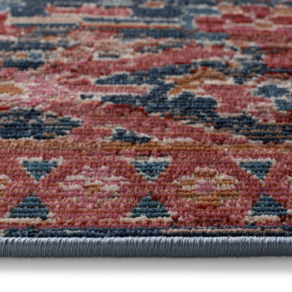 Jaipur Living Swoon Maven Swo05 Powerloomed Machinemade 100% Polyester Moroccan / Bohemian Oriental Outdoor Rug Pink, Blue 100% Polyester Rug150677