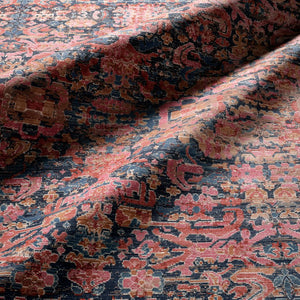 Jaipur Living Swoon Maven Swo05 Powerloomed Machinemade 100% Polyester Moroccan / Bohemian Oriental Outdoor Rug Pink, Blue 100% Polyester Rug150677