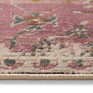 Jaipur Living Swoon Elva Swo06 Powerloomed Machinemade 100% Polyester Moroccan / Bohemian Oriental Outdoor Rug Pink 100% Polyester Rug150685