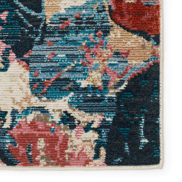 Jaipur Living Vibe by Jaipur Living Illiana Floral Polyester Indoor Outdoor Rug Romantic Turkish Style 4' x 5'7" RUG153203