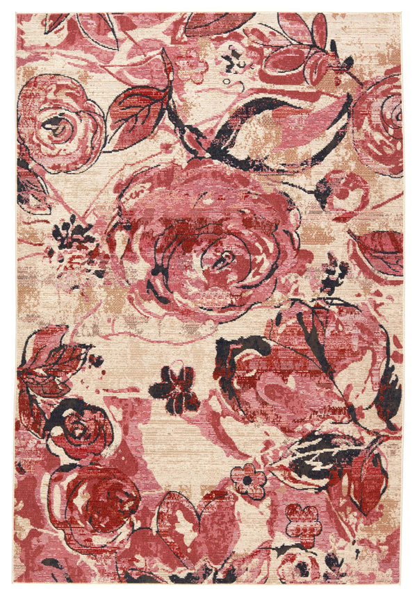 Jaipur Living Vibe by Jaipur Living Hermione Floral Polyester Rug for Indoor Outdoor Spaces 2'6" x 4' RUG153210