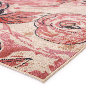 Jaipur Living Vibe by Jaipur Living Hermione Floral Polyester Rug for Indoor Outdoor Spaces 2'6" x 4' RUG153210