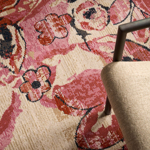 Jaipur Living Vibe by Jaipur Living Hermione Floral Polyester Rug for Indoor Outdoor Spaces 2'6" x 4' RUG153210