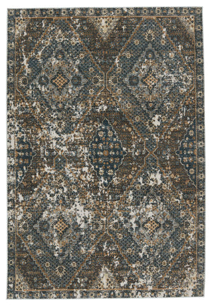 Jaipur Living Vibe by Jaipur Living Julia Medallion Polyester Indoor Outdoor Rug Weathered Turkish Style 8' x 10' RUG153229