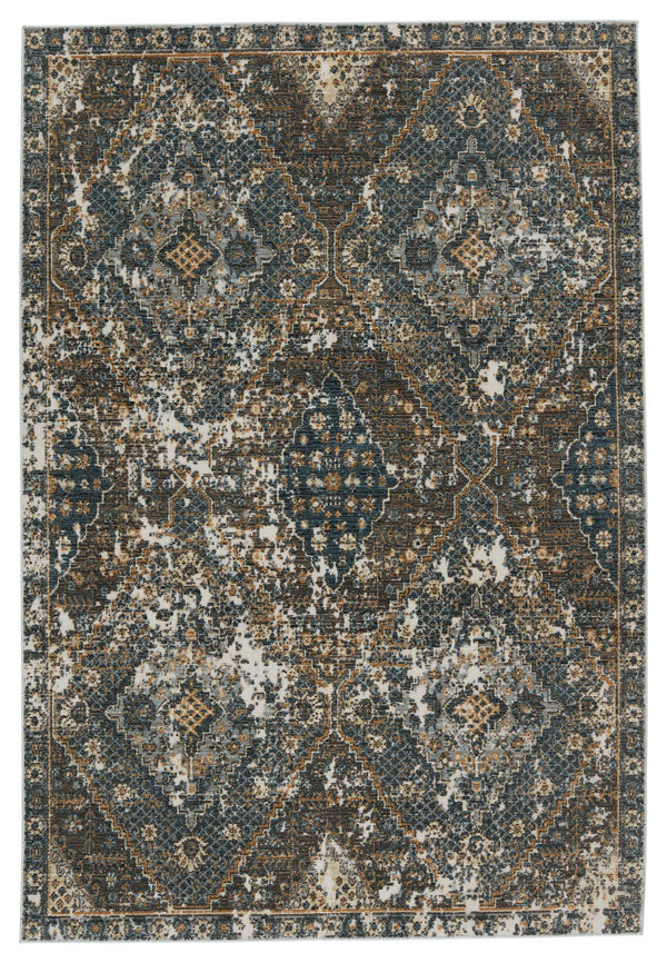 Jaipur Living Vibe by Jaipur Living Julia Medallion Polyester Indoor Outdoor Rug Weathered Turkish Style 8' x 10' RUG153229