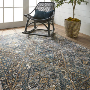 Jaipur Living Vibe by Jaipur Living Julia Medallion Polyester Indoor Outdoor Rug Weathered Turkish Style 8' x 10' RUG153229