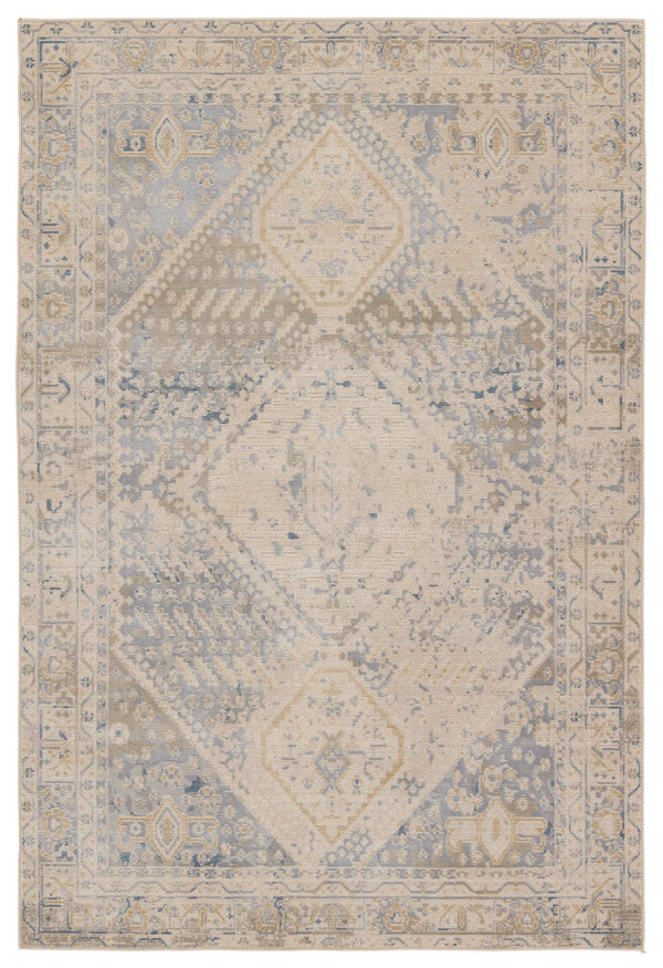 Jaipur Living Vibe by Jaipur Living Medallion Indoor Outdoor Rug Sun Faded Turkish Polypropylene RUG156809