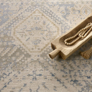 Jaipur Living Vibe by Jaipur Living Rush Medallion Polyester Indoor Outdoor Rug Vintage Turkish RUG156813