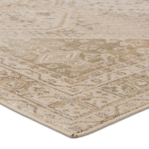 Jaipur Living Vibe by Jaipur Living Rush Medallion Indoor Outdoor Polypropylene Rug Turkish Style RUG156819