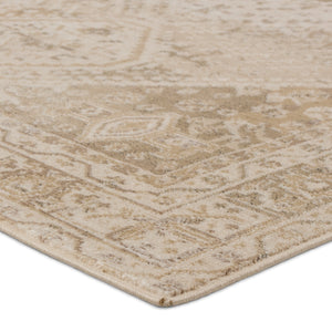 Jaipur Living Vibe by Jaipur Living Rush Medallion Indoor Outdoor Rug Weatherproof Polypropylene RUG156820