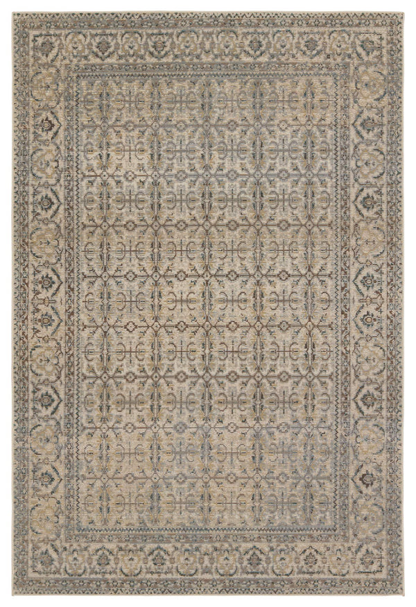 Jaipur Living Vibe by Jaipur Living Olivine Trellis Polypropylene Indoor Outdoor Rug Weatherproof Texture 9'6"X12'7" RUG156826