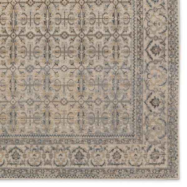 Jaipur Living Vibe by Jaipur Living Olivine Trellis Polypropylene Indoor Outdoor Rug Weatherproof Texture 9'6"X12'7" RUG156826