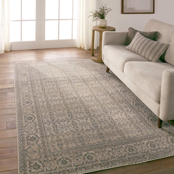 Jaipur Living Vibe by Jaipur Living Olivine Trellis Polypropylene Indoor Outdoor Rug Weatherproof Texture 9'6"X12'7" RUG156826