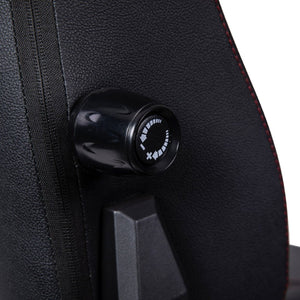 English Elm Falco Ergonomic High Back Gaming Chair with 4D Armrests, Adjustable Lumbar Support & Headrest Pillow SY-088-RD-GG