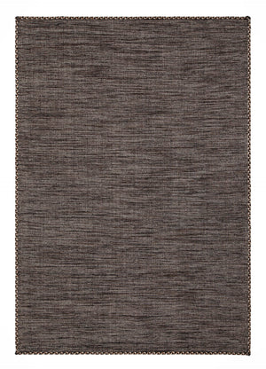 Chandra Rugs Hand-woven Reversible Cotton Rug – Unique Masterpiece For Cozy, Stylish Living Spaces & Home Décor Black Cotton Syb46000-576