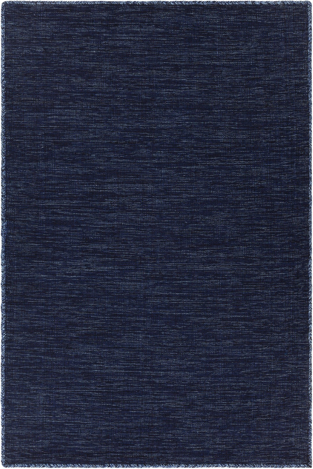 Chandra Rugs Hand-woven Reversible Cotton Rug - Artisan Crafted, 100% Pure Cotton, Stylish & Versatile Home Decor! Navy Cotton Syb46004-576