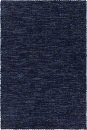 Chandra Rugs Hand-woven Reversible Cotton Rug - Artisan Crafted, 100% Pure Cotton, Stylish & Versatile Home Decor! Navy Cotton Syb46004-576