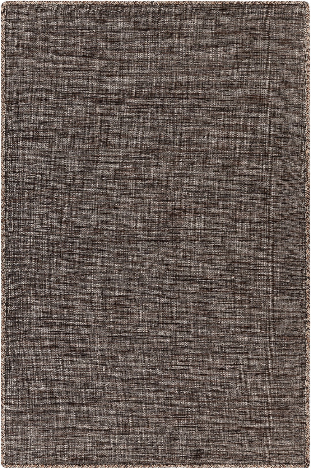 Chandra Rugs Hand-woven Reversible Cotton Rug - Unique Artistry For Your Home, Soft Texture & Inviting Decor Charcoal Cotton Syb46006-576
