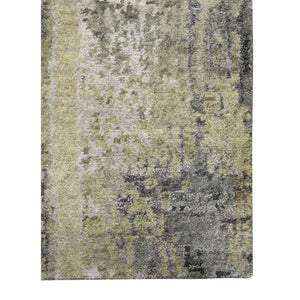 Synergy Hand-knotted Wool Viscose Abstract Area Rug Artisan Carved Modern Accent
